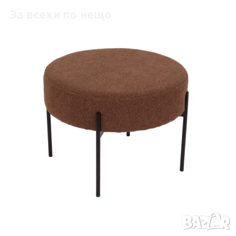 Табуретка RON КЕРЕМИДА/черно Код P1256, снимка 3 - Дивани и мека мебел - 51787178