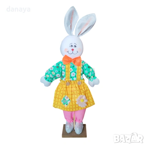 6520 Голяма великденска фигура Заек, 65 см, снимка 4 - Декорация за дома - 53911870