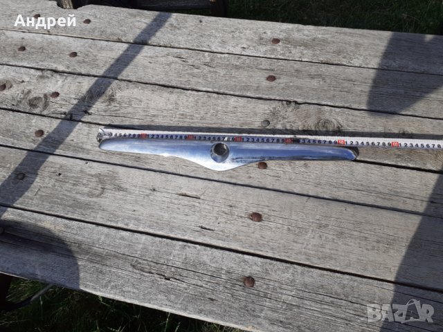 Никел детайл заден капак Москвич, снимка 6 - Други ценни предмети - 29482740