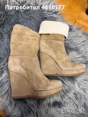 Дамски боти Jil sander 40 номер, снимка 2 - Дамски боти - 52544390