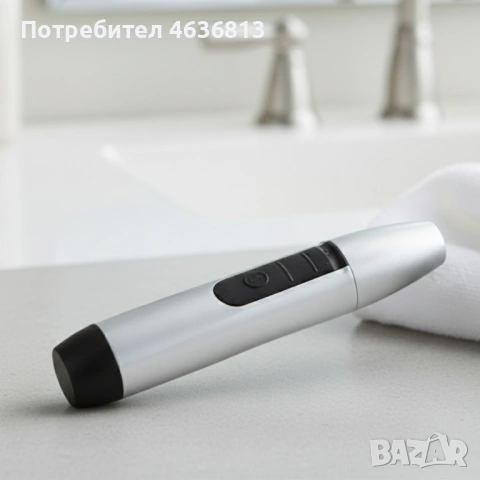 Тример за нос и уши Rosberg R51812B – прецизно острие от неръждаема стомана, снимка 2 - Тримери - 53025508