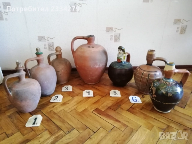 Стари стомни, бърдуци, кронтир използванио в бита от миналото