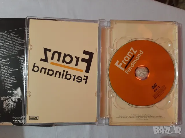 FRAZ FERDINAND Live DVD, снимка 2 - DVD дискове - 47428876