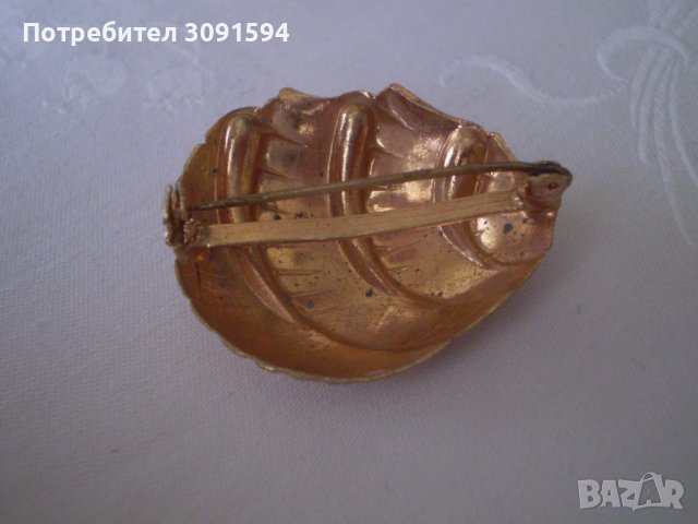Дамска брошка , снимка 4 - Антикварни и старинни предмети - 39651419