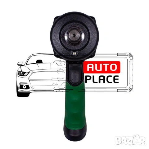 Пневматичен гайковерт с къс шпиндел 1200 Nм 1/2″ RockForce , снимка 3 - Други инструменти - 54048463