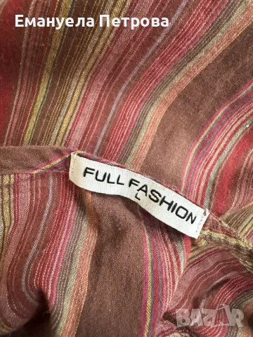 Дамска лека ежедневна риза, снимка 5 - Ризи - 48071458