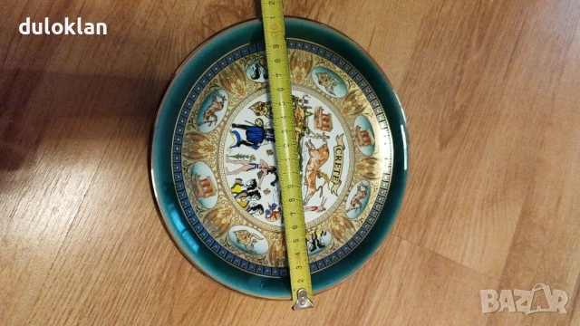 Красива чиния от Халкидики-Гърция, снимка 2 - Други ценни предмети - 53279624