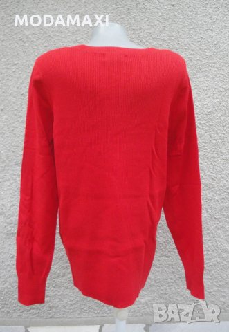 2XL/ 3XL Нов   пуловер Attention , снимка 7 - Блузи с дълъг ръкав и пуловери - 30287226