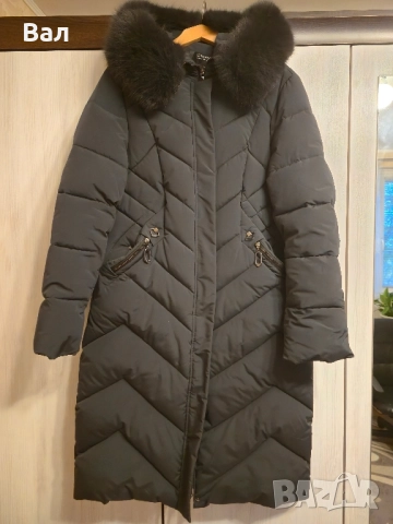 Дамско зимно яке с пухкава яка, снимка 6 - Якета - 52431872