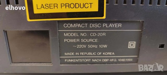 CD player Samsung CD-20R, снимка 6 - Ресийвъри, усилватели, смесителни пултове - 53242535