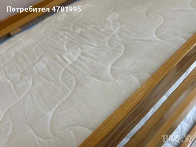 Двуетажно легло, снимка 2 - Мебели за детската стая - 54023460