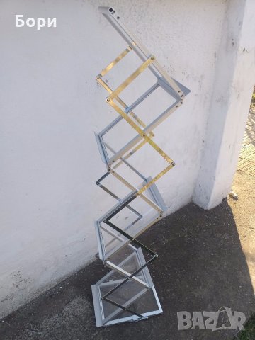 Алуминиев стилаж, снимка 3 - Стелажи и щандове - 32089140