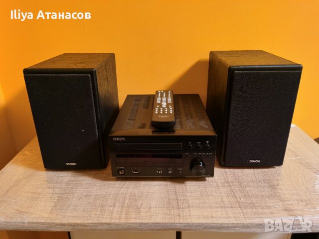 Denon Rcd M37 CD Mp3 USB тонколони и дистанционно , снимка 9 - Аудиосистеми - 40211447