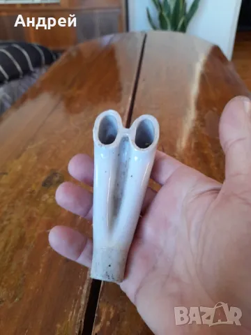 Стар порцеланов изолатор #3, снимка 4 - Други ценни предмети - 48652986