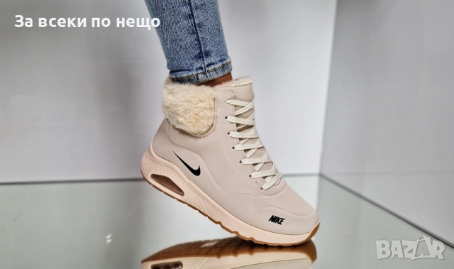 Nike Дамски Меки И Топли Боти Найк - Налични Различни Цветове Код P1504, снимка 6 - Дамски боти - 52338940