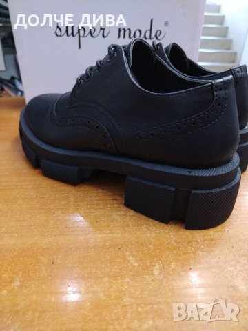 Дамски обувки м. 1090 черни , снимка 2 - Дамски ежедневни обувки - 42144586
