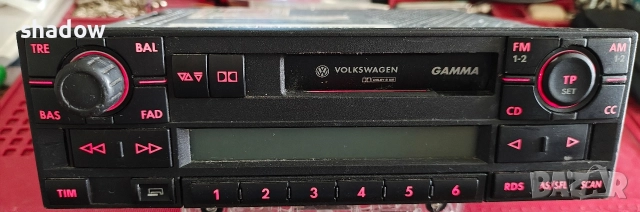 Радиокасетофон VW Gamma V, снимка 3 - Аксесоари и консумативи - 52628286