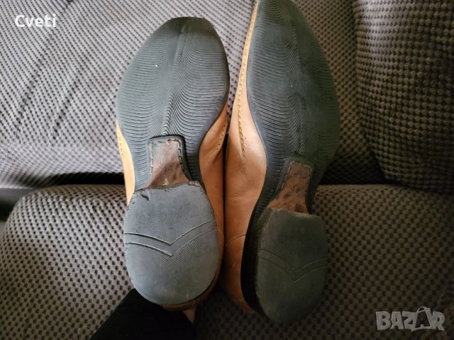 Мъжки кожени обувки Тенденц, снимка 5 - Официални обувки - 38561325