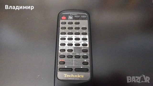 Technics SJ-MD100 с дистанционно управление, снимка 9 - Декове - 51682680