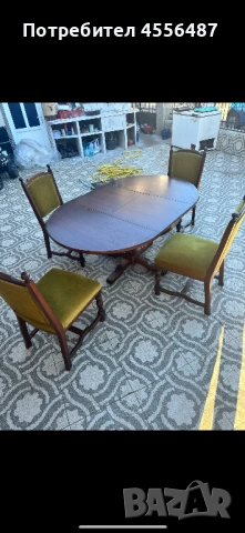 Трапезна маса махагон