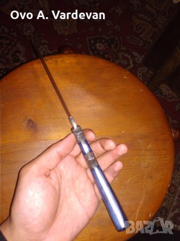 ръчно изработен нож Дамаскус/Мокуме, снимка 6 - Ножове - 35227300