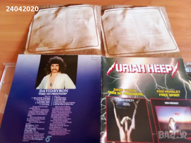 URIAH HEEP 2 in 1 David Byron/Ken Hensley матричен диск, снимка 2 - CD дискове - 56114999