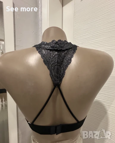 Victoria's Secret бюстие с блясък S, снимка 9 - Корсети, бюстиета, топове - 51426389