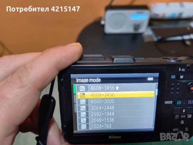 Nikon Coolpix AW100-Дигитална камера (Фотоапарат) 16MP Водоустойчив, удароустойчив, снимка 9 - Камери - 52850284