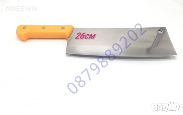 Нож Сатър от неръждаема стомана, снимка 4 - Прибори за хранене, готвене и сервиране - 35230477