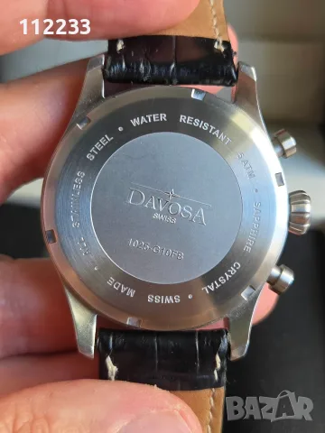 БАРТЕР DAVOSA Aviator FLY BACK Chronograph, снимка 2 - Мъжки - 45254550