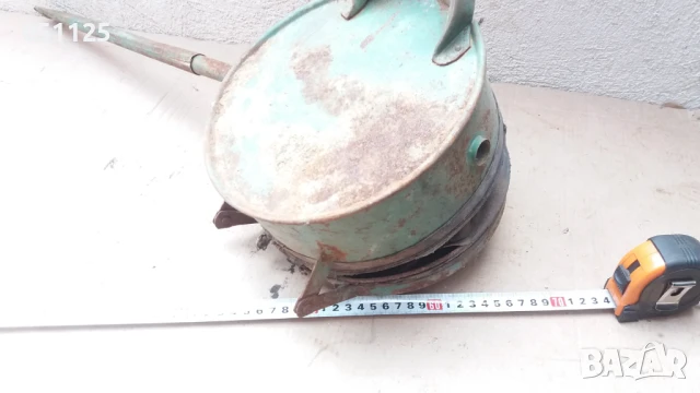 стара машинка за пръскане на лозя със сяра , снимка 8 - Антикварни и старинни предмети - 50596607