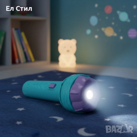 Плюшена играчка с нощна лампа 2в1 + детски фенер-проектор със светлинни картинки, снимка 6 - Други - 53879928
