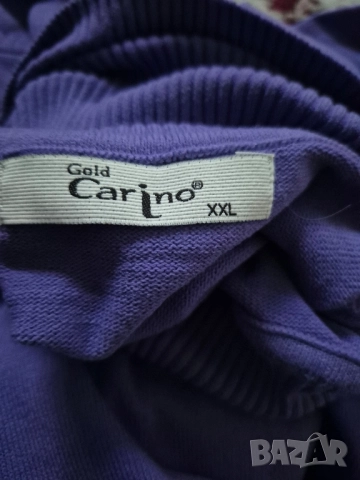 лилаво поло, снимка 3 - Блузи с дълъг ръкав и пуловери - 52503920