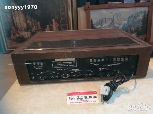 sanyo-japan ретро ресивър 0303210827, снимка 17 - Ресийвъри, усилватели, смесителни пултове - 32021580