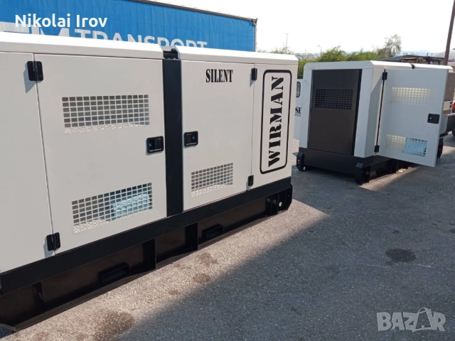  WIRMAN Затворен тип 220kva с автоматичен прехвърлящ панел, водно охлаждане 1500 об/мин