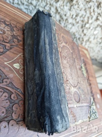 Антикварна Немска Католическа Библия Германия- "1800г 19 Век ", снимка 17 - Колекции - 40073734