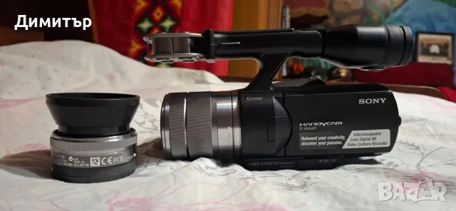 Sony NEX-VG10E Камера, снимка 2 - Камери - 56546609