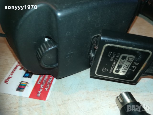 rft dk75-300ohm-made in ddr-внос germany, снимка 17 - Слушалки и портативни колонки - 30204895