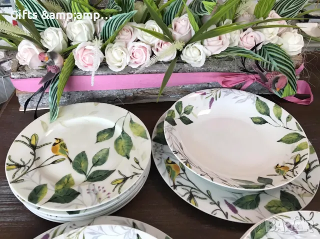 Сервиз за хранене Capri - Italy Design Super White - 18 части, снимка 1