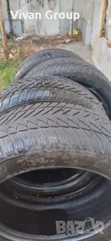 4 броя 17 цола зимни гуми Goodyear 225/50, снимка 4 - Гуми и джанти - 48575312