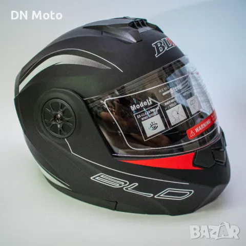 Каска за мотор пистов , скутер , ел. тротинетка др. ( Размер М 57-58 ), снимка 1