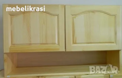 Горен кухненски шкаф 100/30/60-Масив, снимка 2 - Кухни - 26719583