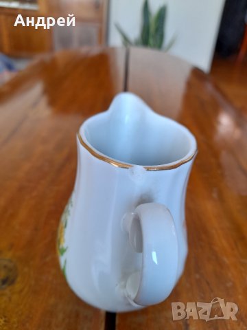 Стара порцеланова кана,каничка #2, снимка 5 - Антикварни и старинни предмети - 33743456