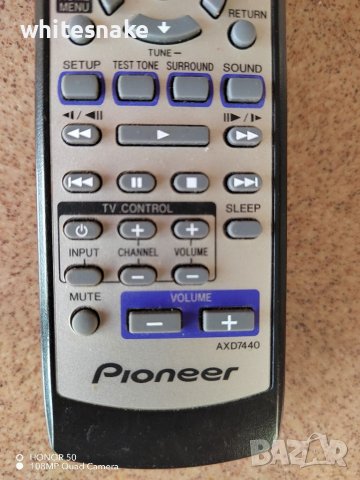 Pioneer AXD-7440, снимка 4 - Ресийвъри, усилватели, смесителни пултове - 38996733