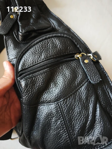 Мъжка чанта естествена кожа, снимка 3 - Чанти - 50961152