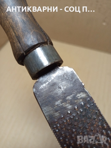 Соц Стара Голяма Дърводелска Раш Пила. , снимка 9 - Антикварни и старинни предмети - 52818158