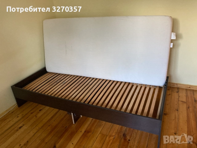 Комплект легло 220см. и ракла, снимка 3 - Спални и легла - 52407230