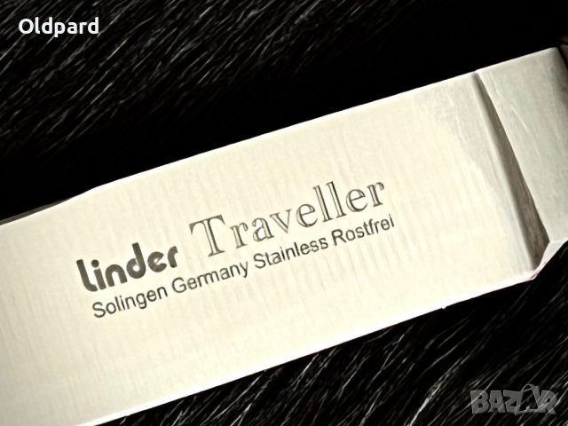 Немски ловен, къмпинг, туристически нож Traveller Wanderer (Solingen). , снимка 8 - Ножове - 39862899