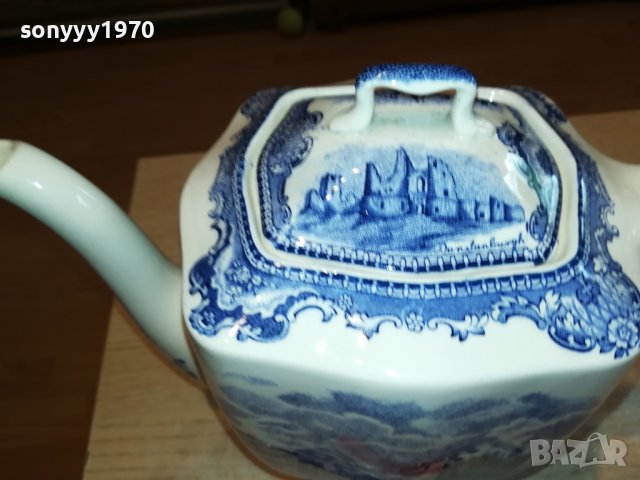 johnson bros england-порцелан ретро чайник-made in england 2504231706, снимка 3 - Антикварни и старинни предмети - 40484371