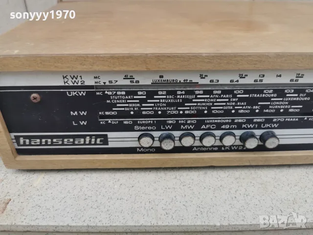 HANSEATIC TUNER-ВНОС GERMANY 1310261942L4, снимка 8 - Ресийвъри, усилватели, смесителни пултове - 56484016